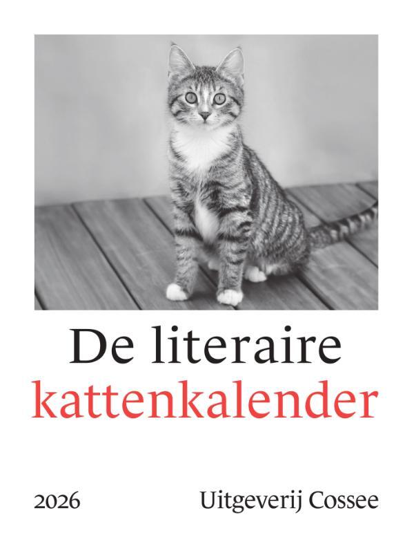 Omslag van boek: De literaire kattenkalender 2026